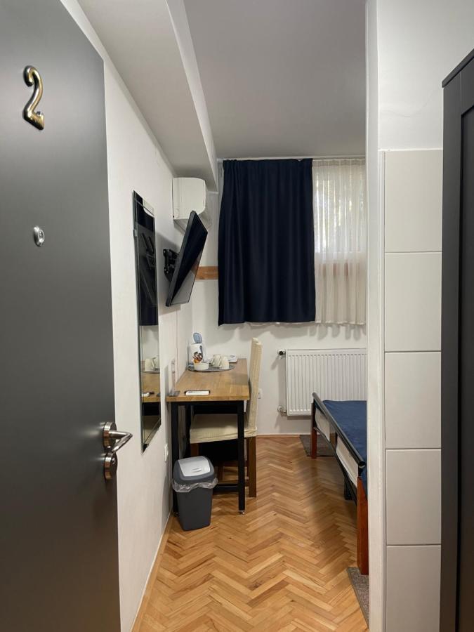M-Blok Hotell Zagreb Exteriör bild