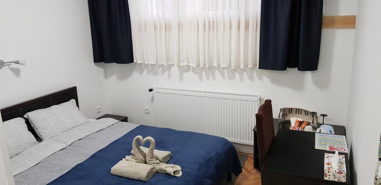 M-Blok Hotell Zagreb Exteriör bild
